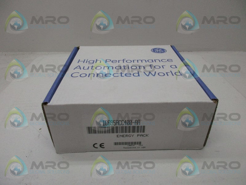 GENERAL ELECTRIC IC695ACC400-AA ENERGY PACK * FACTORY SEALED *
