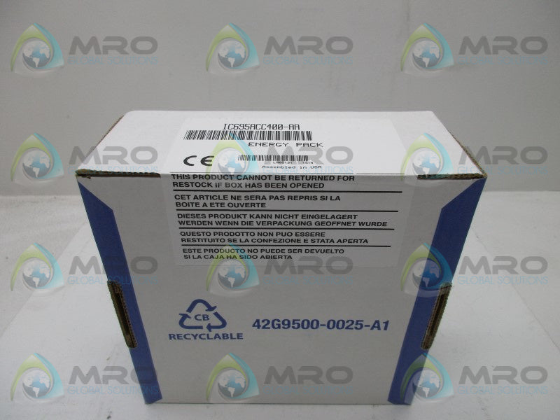 GENERAL ELECTRIC IC695ACC400-AA ENERGY PACK * FACTORY SEALED *
