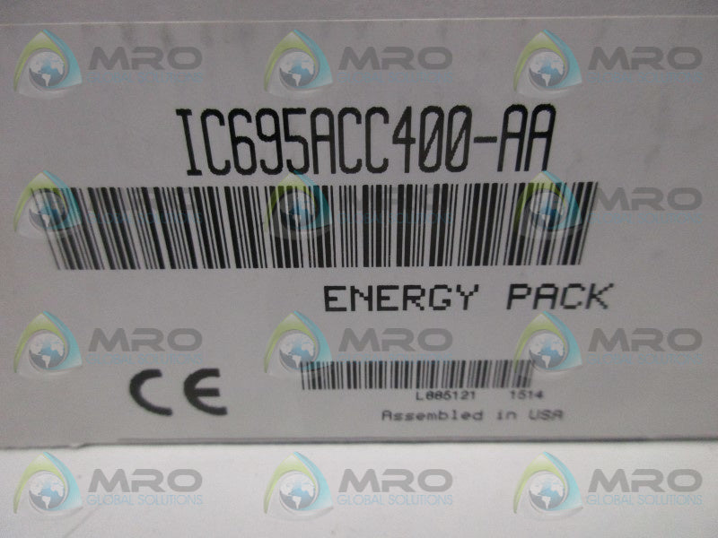 GENERAL ELECTRIC IC695ACC400-AA ENERGY PACK * FACTORY SEALED *
