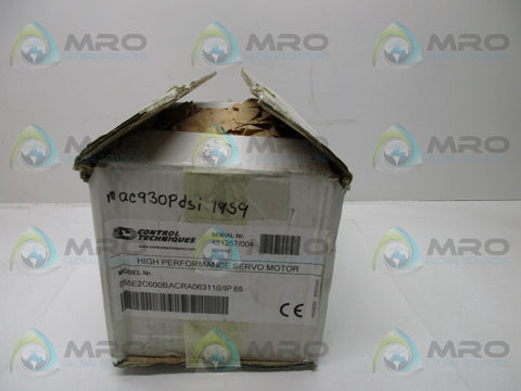 CONTROL TECHNIQUES 055E2C600BACRA063110 SERVO MOTOR * NEW IN BOX *