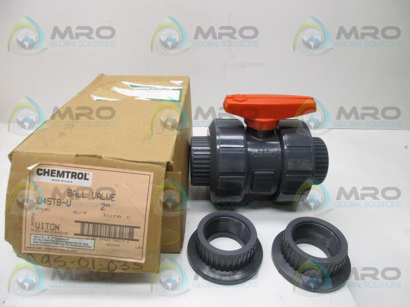 CHEMTROL U4STB-V BALL VALVE 2"  NSMP