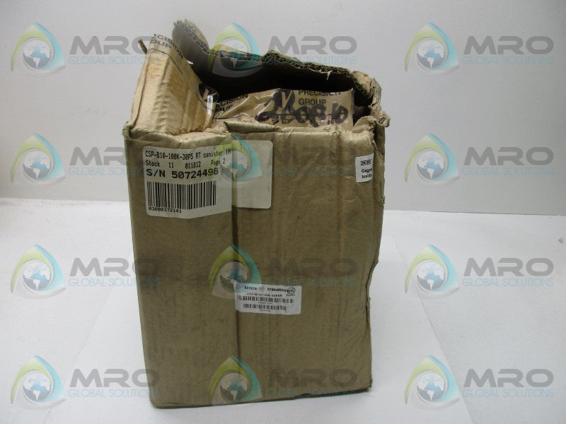 REVERE TRANSDUCER CSP-B10-100K-30P5  CAPACITY LOAD CELL  NSMP