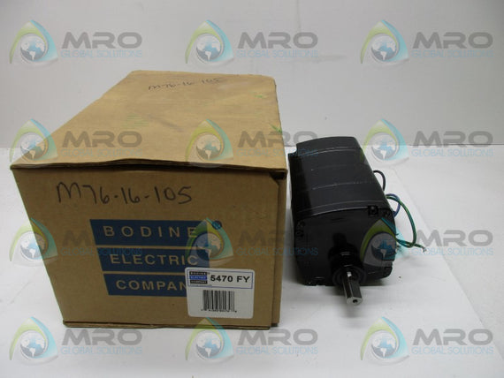 BODINE ELECTRIC 30R2BECI-D3 GEAR MOTOR RATIO 6:1 * NEW IN BOX *