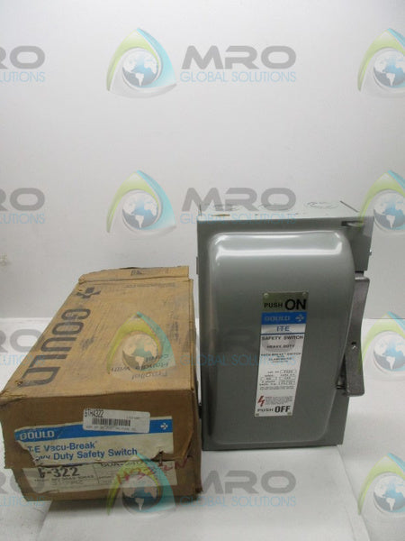 GOULD F322 HEAVY DUTY VACU BREAK SWITCH  NSMP