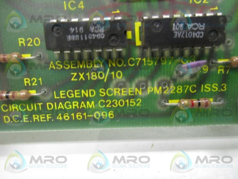 GEC C715797-G3 POWER BOARD  NSNP