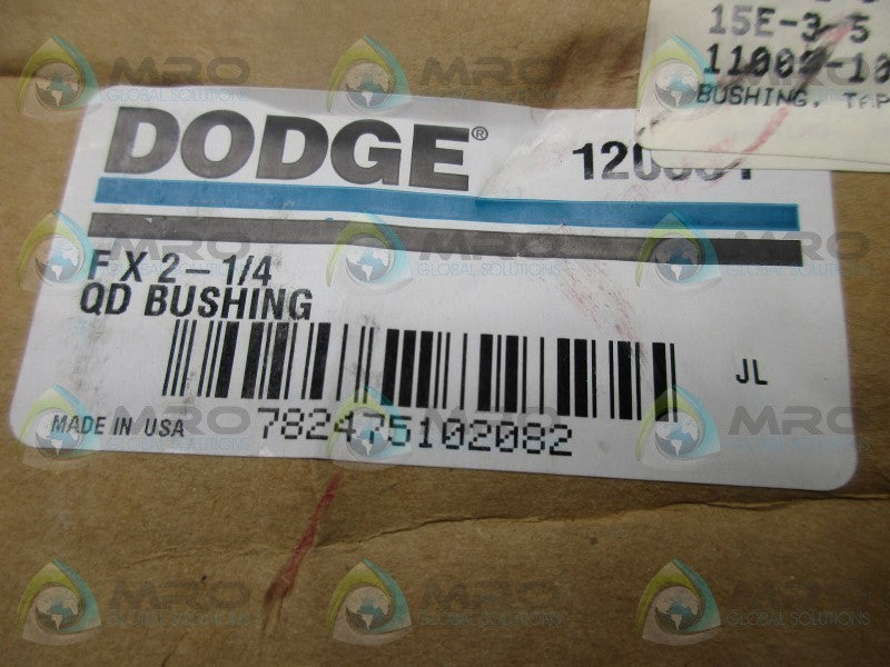 DODGE 120551 FX QD BUSHING 2-1/4"  NSFS