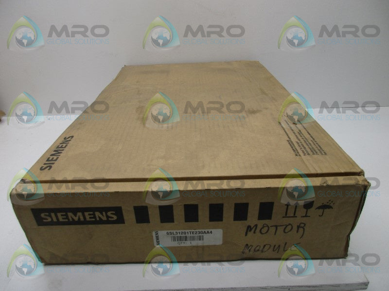 SIEMENS 6SL3120-1TE23-0AA4 SINGLE MOTOR MODULE * NEW IN BOX *