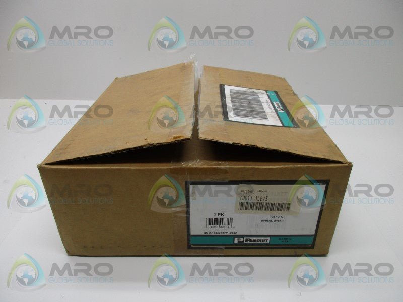PANDUIT T25F-C SPIRAL WRAP * NEW IN BOX *