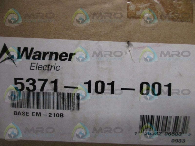 WARNER ELECTRIC 5371-101-001 BASE MOUNT FOR MOTOR  NSMP