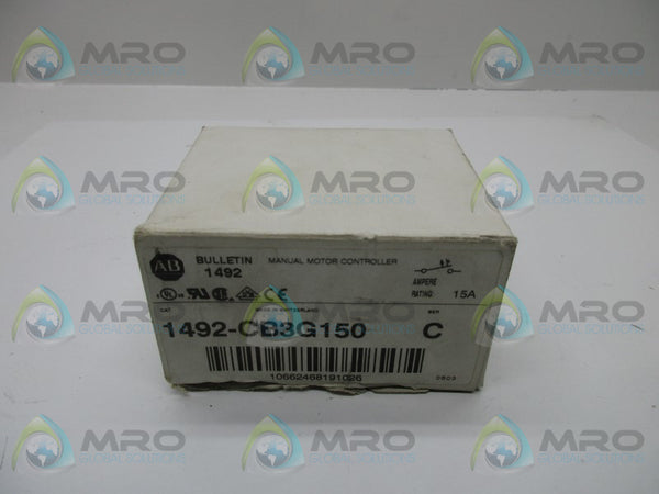 ALLEN BRADLEY 1492-CB3G150 SER. C CIRCUIT BREAKER   NSMP