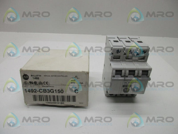 ALLEN BRADLEY 1492-CB3G150 SER. C CIRCUIT BREAKER   NSMP
