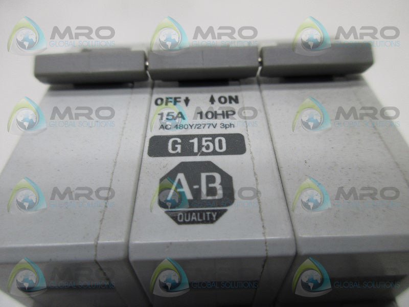 ALLEN BRADLEY 1492-CB3G150 SER. C CIRCUIT BREAKER   NSMP
