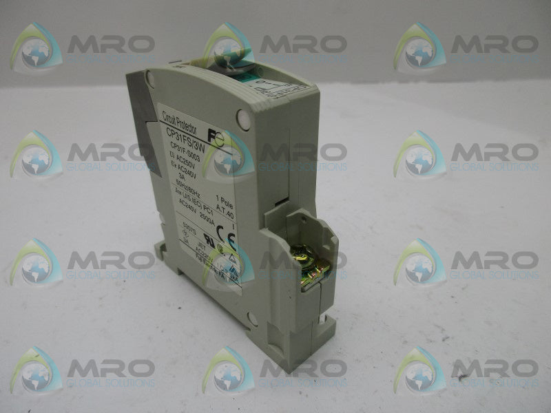FUJI ELECTRIC CP31FS/3W CIRCUIT PROTECTOR  NSMP
