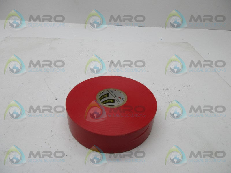 SCOTCH 3M 35 VINYL ELECTRICAL TAPE RED  NSNP