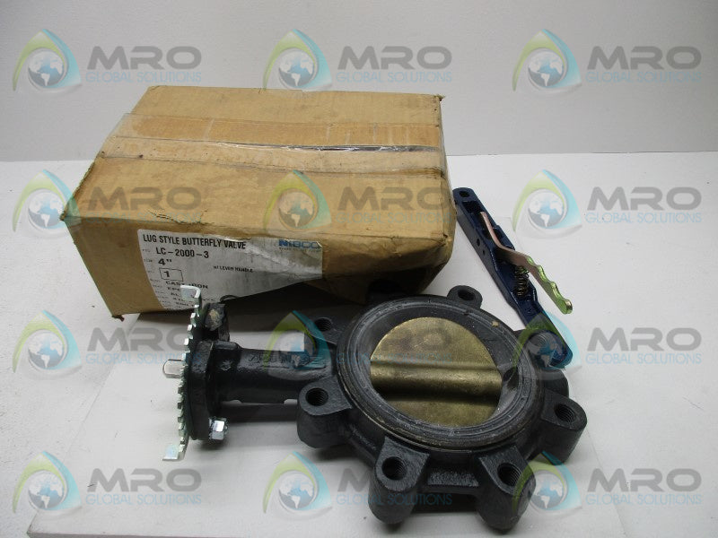 NIBCO LC-2000-3 LUG STYLE BUTTERFLY VALVE W/ LEVER HANDLE  NSMP