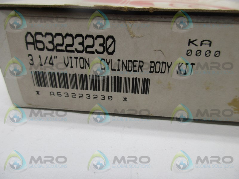 SCHRADER BELLOWS A63223230 3-1/4" VITON CYLINDER BODY KIT  NSMP