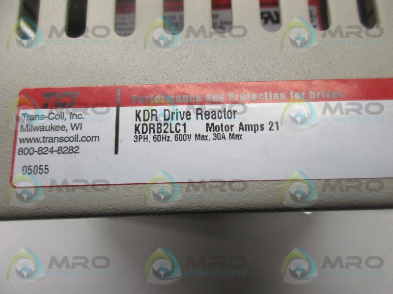 TCI KDRB2LC1 TRANS COIL  NSMP