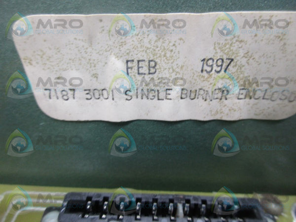 PYRONICS 7187-1001 SINGLE BURNER CIRCUIT BOARD  UNMP