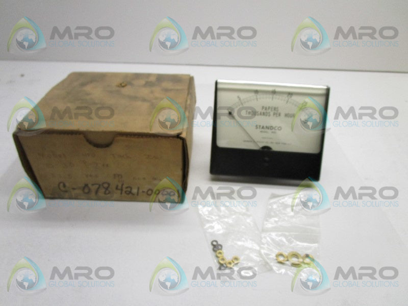 STANDCO MODEL 450 PANEL METER  NSMP