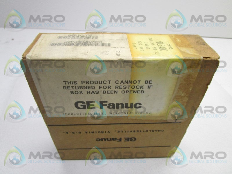 GE FANUC IC693MDL240C INPUT MODULE 120VAC 16PT  NSFS