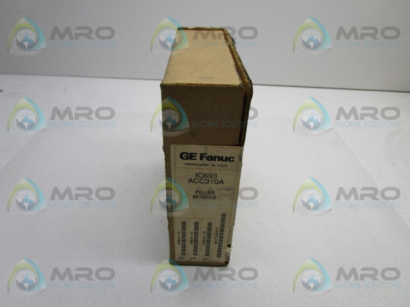 GE FANUC IC693ACC310A FILLER MODULE * FACTORY SEALED *