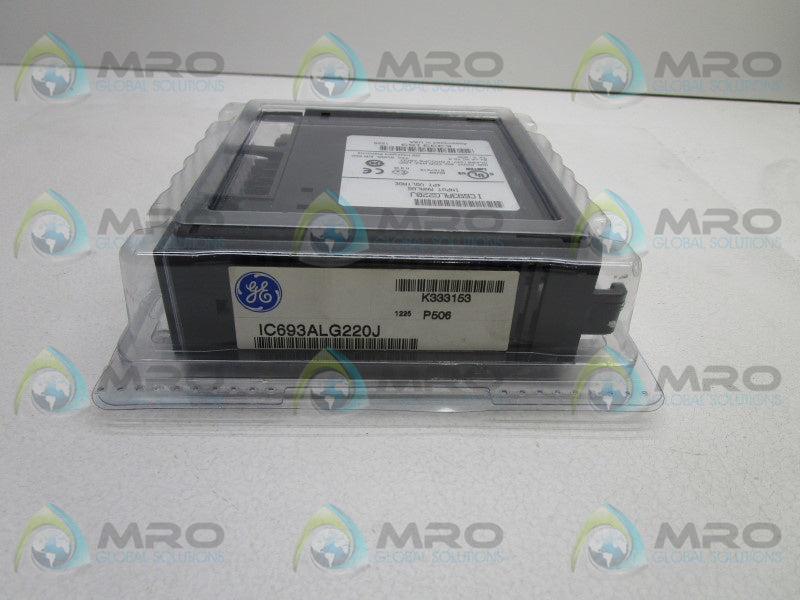 GE FANUC IC693ALG220J INPUT ANALOG 4PT VOLTAGE * NEW IN ORIGINAL PACKAGE *