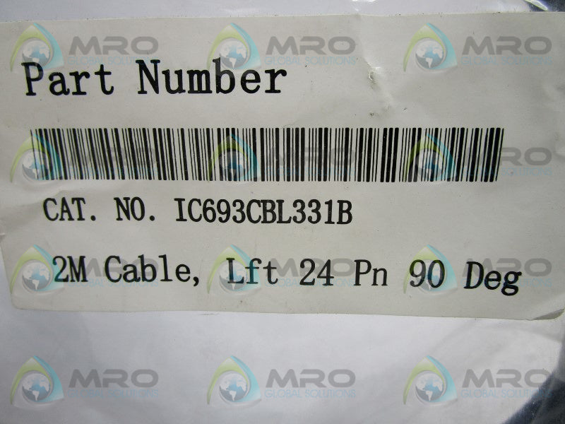 GE FANUC IC693CBL331B 2M CABLE  NSMP