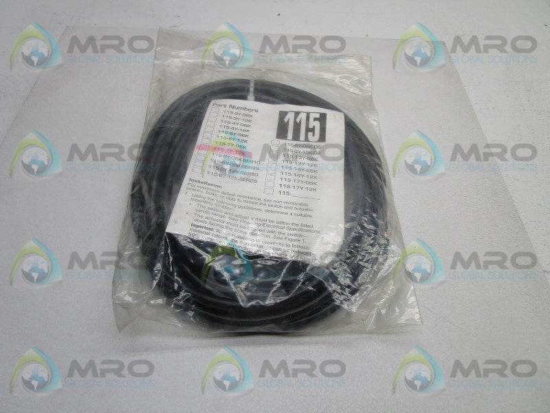 SENTROL INDUSTRIAL 115-7Y-12K SAFETY INTERLOCK SWITCH * NEW IN FACTORY BAG *