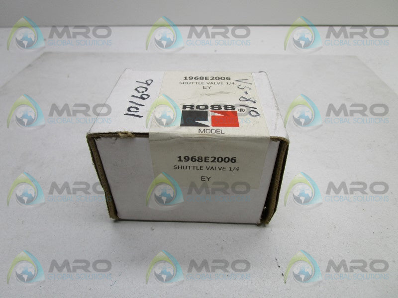 ROSS 1968E2006 SHUTTLE VALVE 1/4" * FACTORY SEALED *