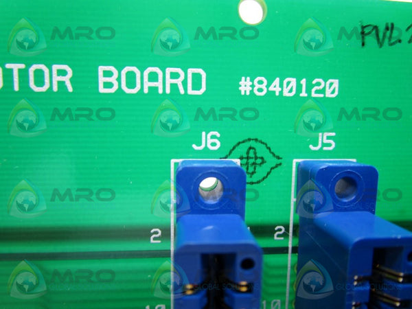 QUAD TECH 840120 CENTER GUIDE MOTOR BOARD  NSNP