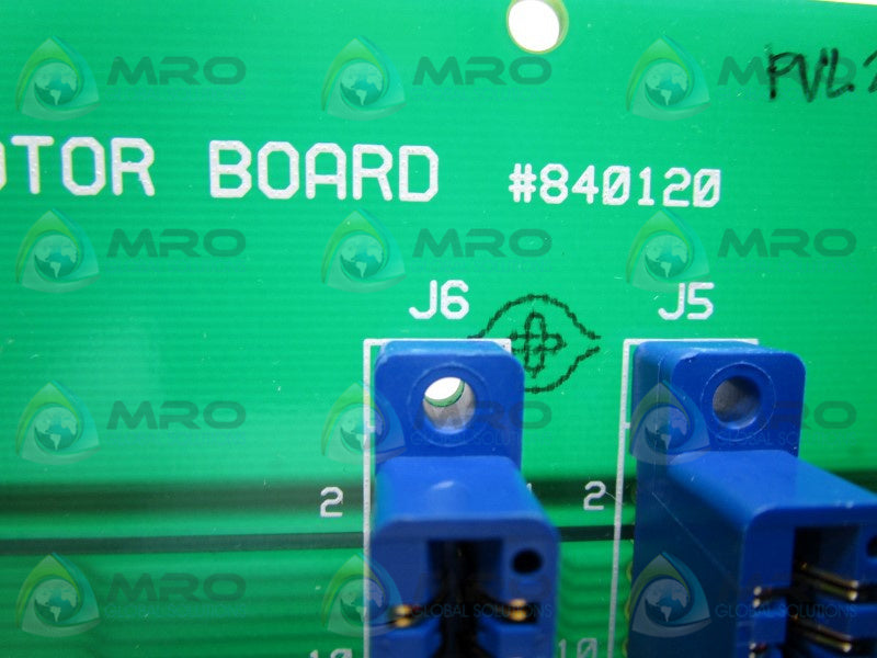 QUAD TECH 840120 CENTER GUIDE MOTOR BOARD  NSNP