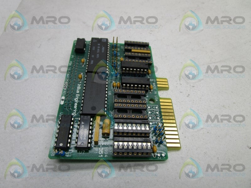 INBUS ENGINEERING 19-144125-002 CONTROL CARD  NSNP