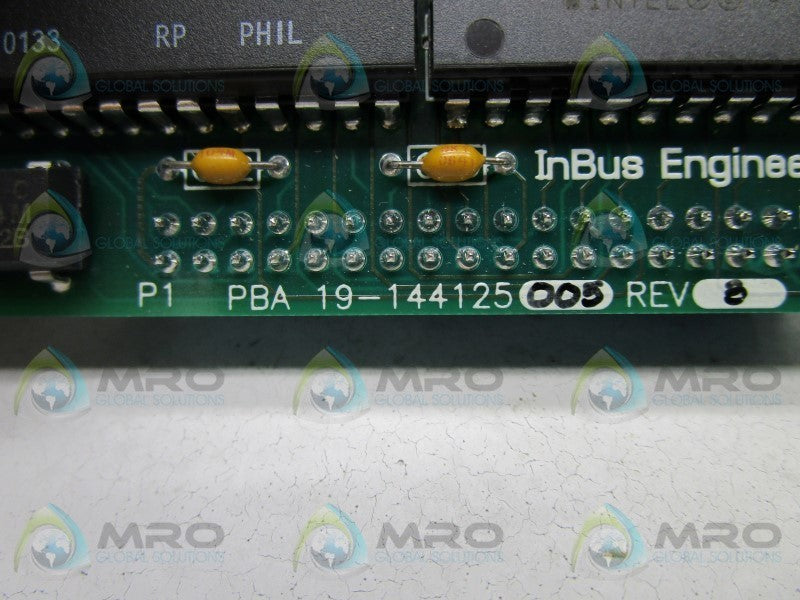 INBUS ENGINEERING 19-144125-002 CONTROL CARD  NSNP
