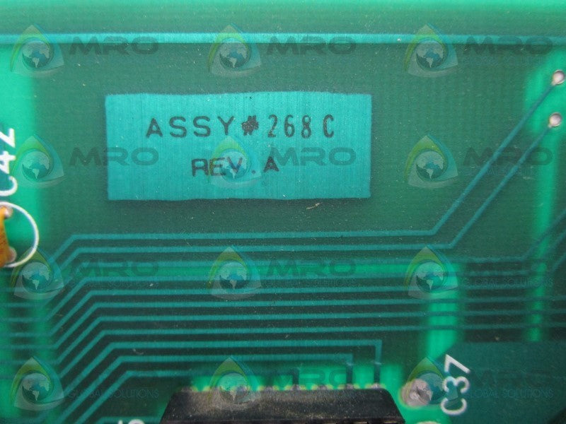 QUAD TECH 268C REV.A PC EXPANSION BOARD  UNMP