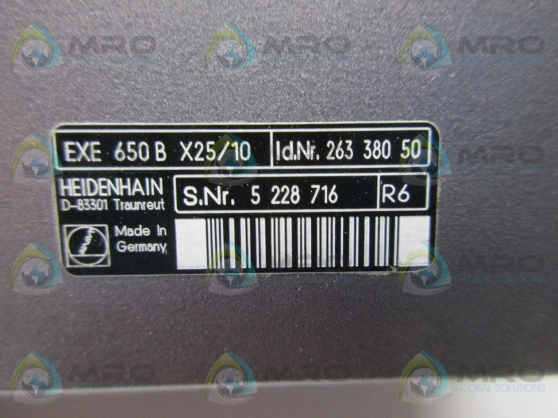 HEIDENHAIN EXE650BX25/10 INTERPOLATION BOX  NSNP
