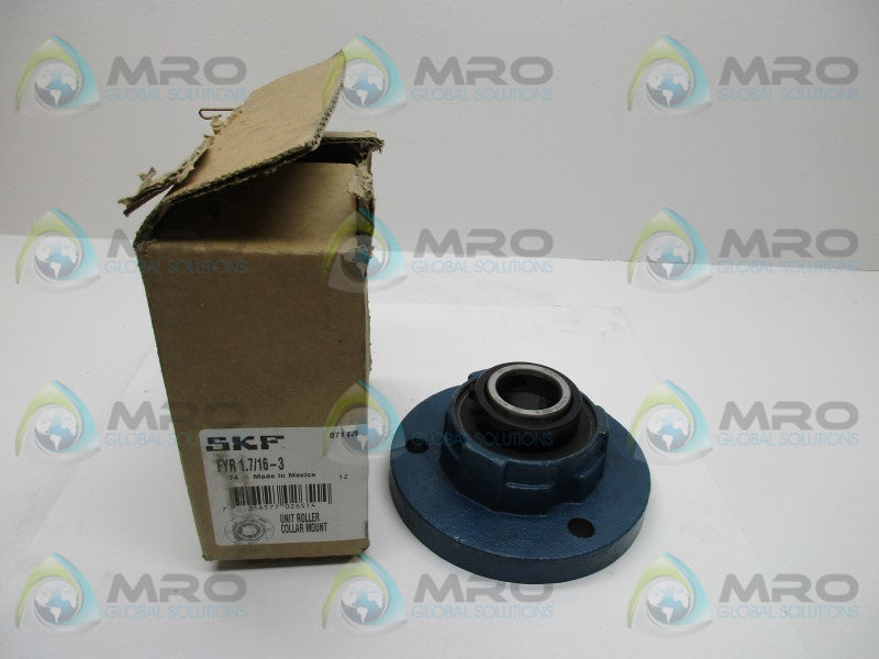 SKF FYR-1.7/16-3 UNIT ROLLER COLLAR MOUNT  NSMP