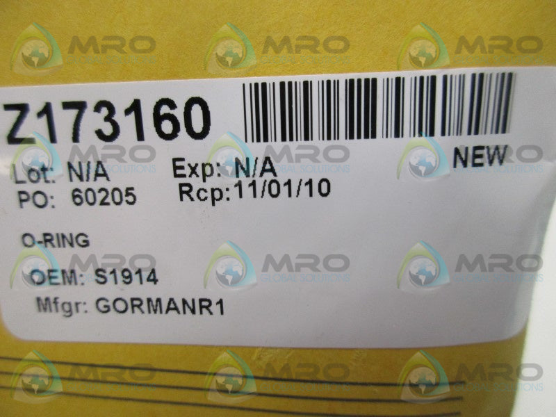 GORMAN RUPP S1914 O-RING * FACTORY SEALED *