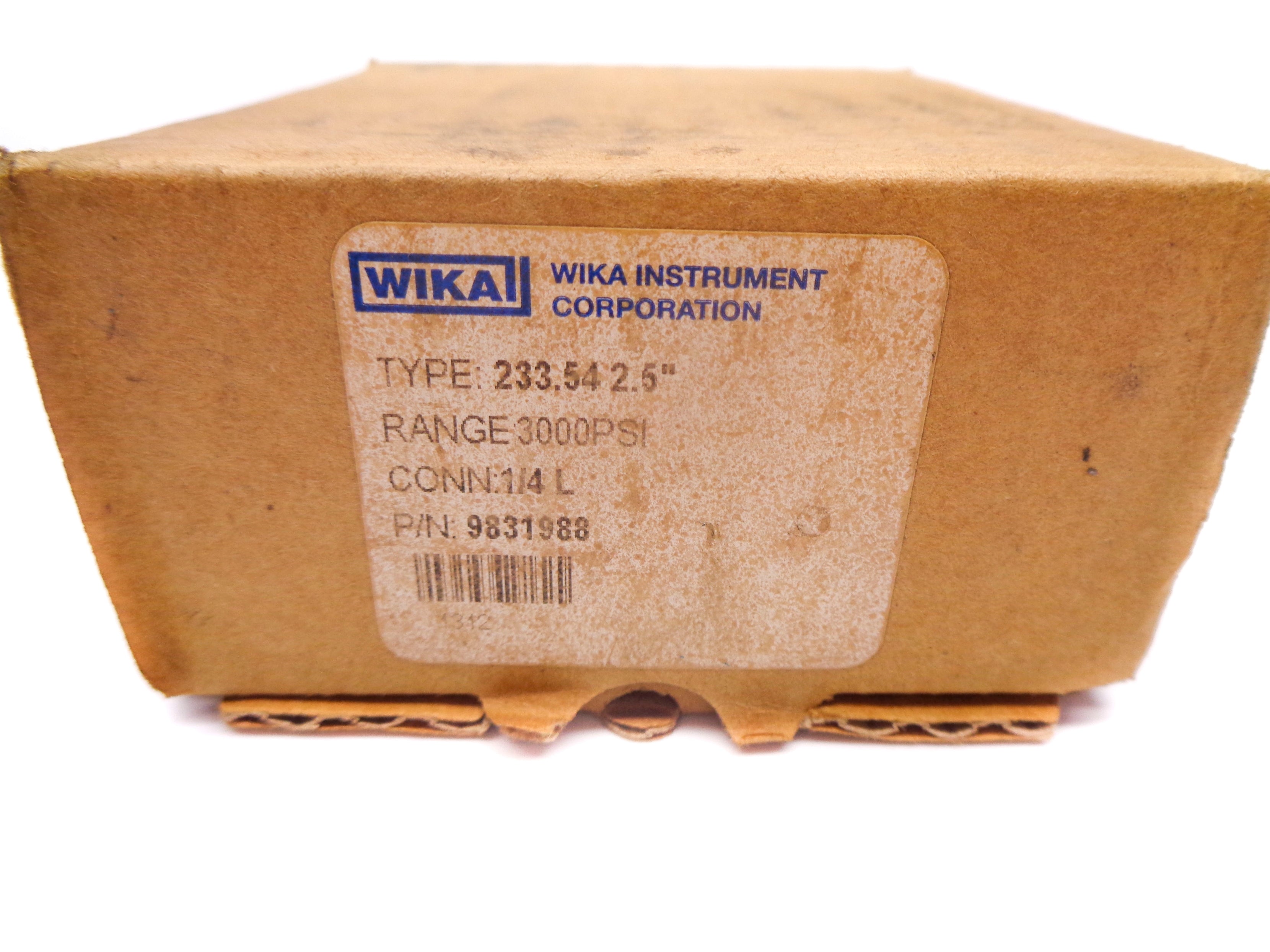 WIKA 9831988 3000PSI NSMP