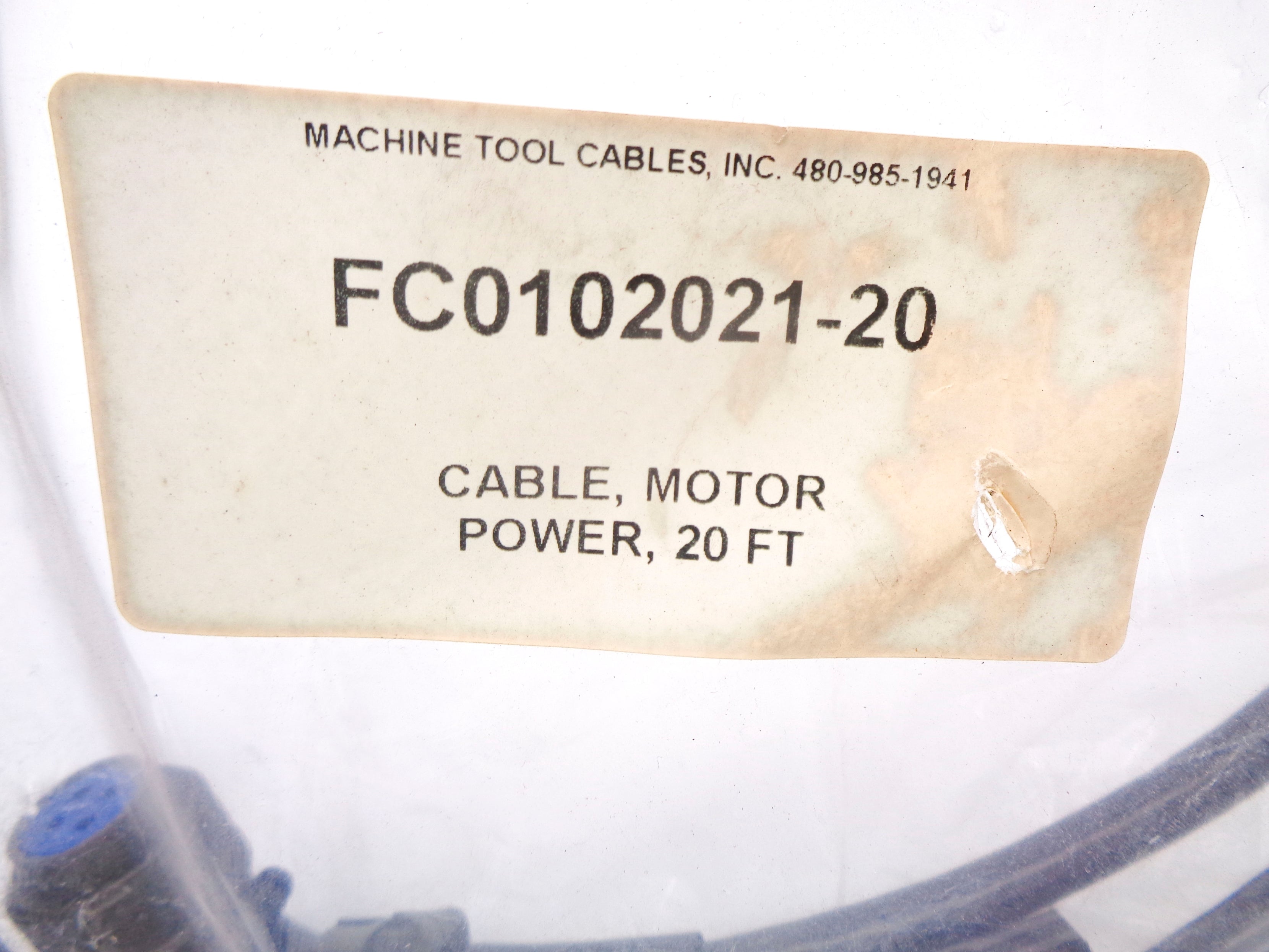 MACHINE TOOL CABLES FC0102021-20 NSMP
