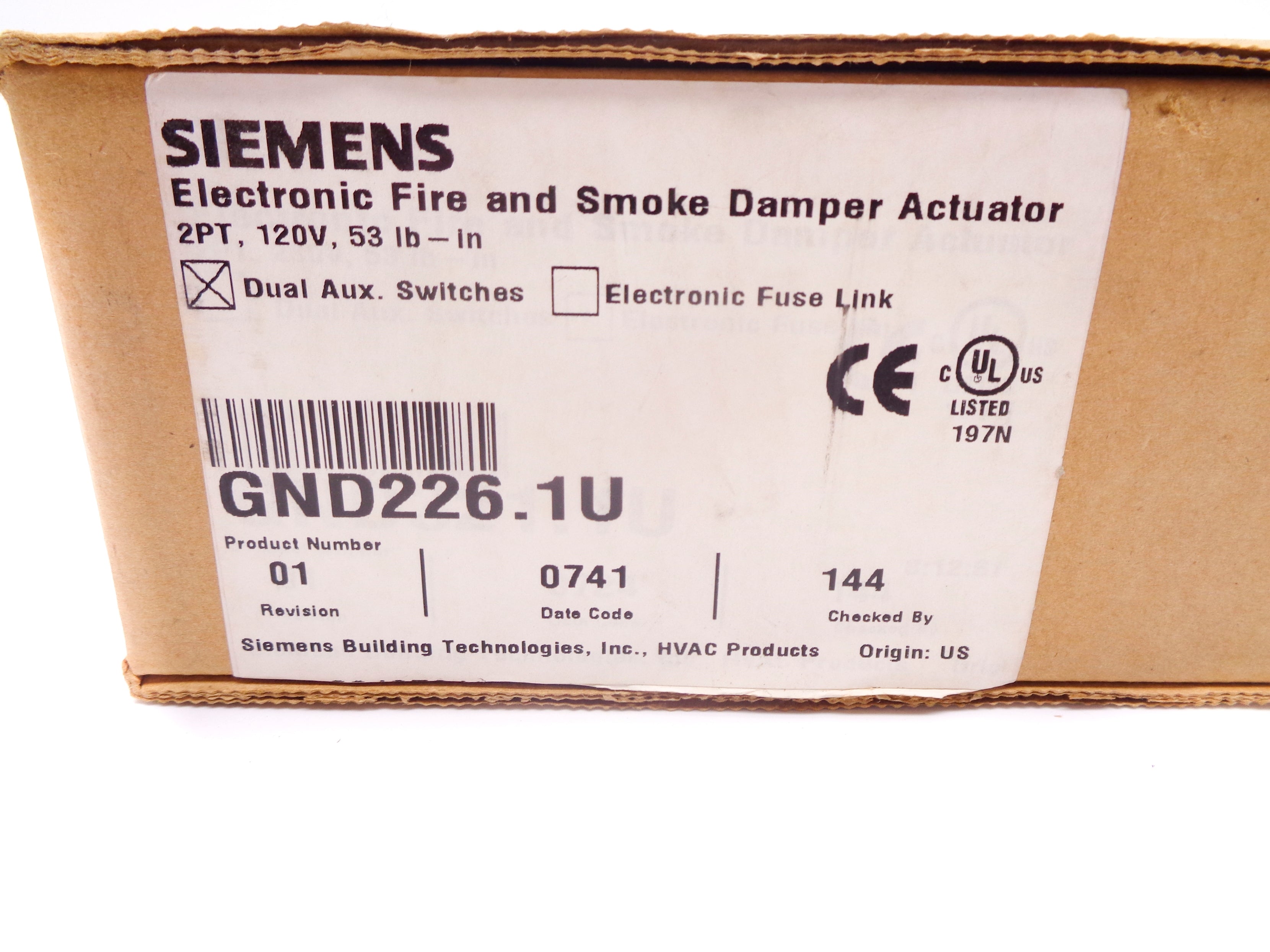 SIEMENS GND226.1U NSMP
