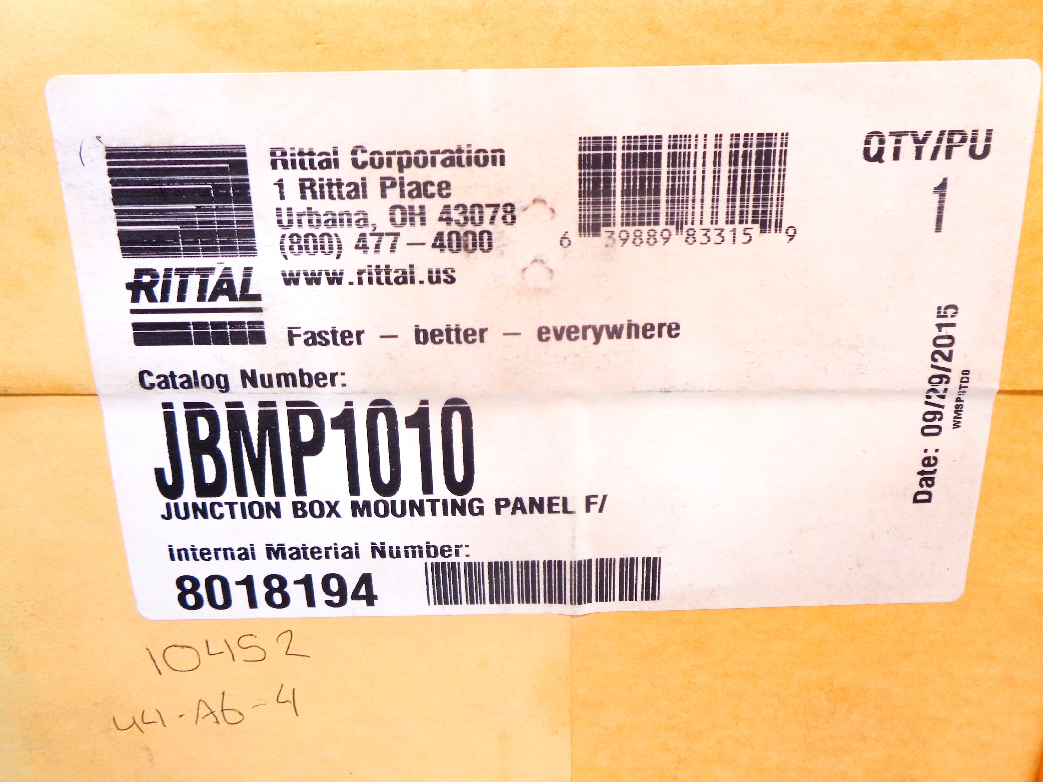 RITTAL JBMP1010 NSFS