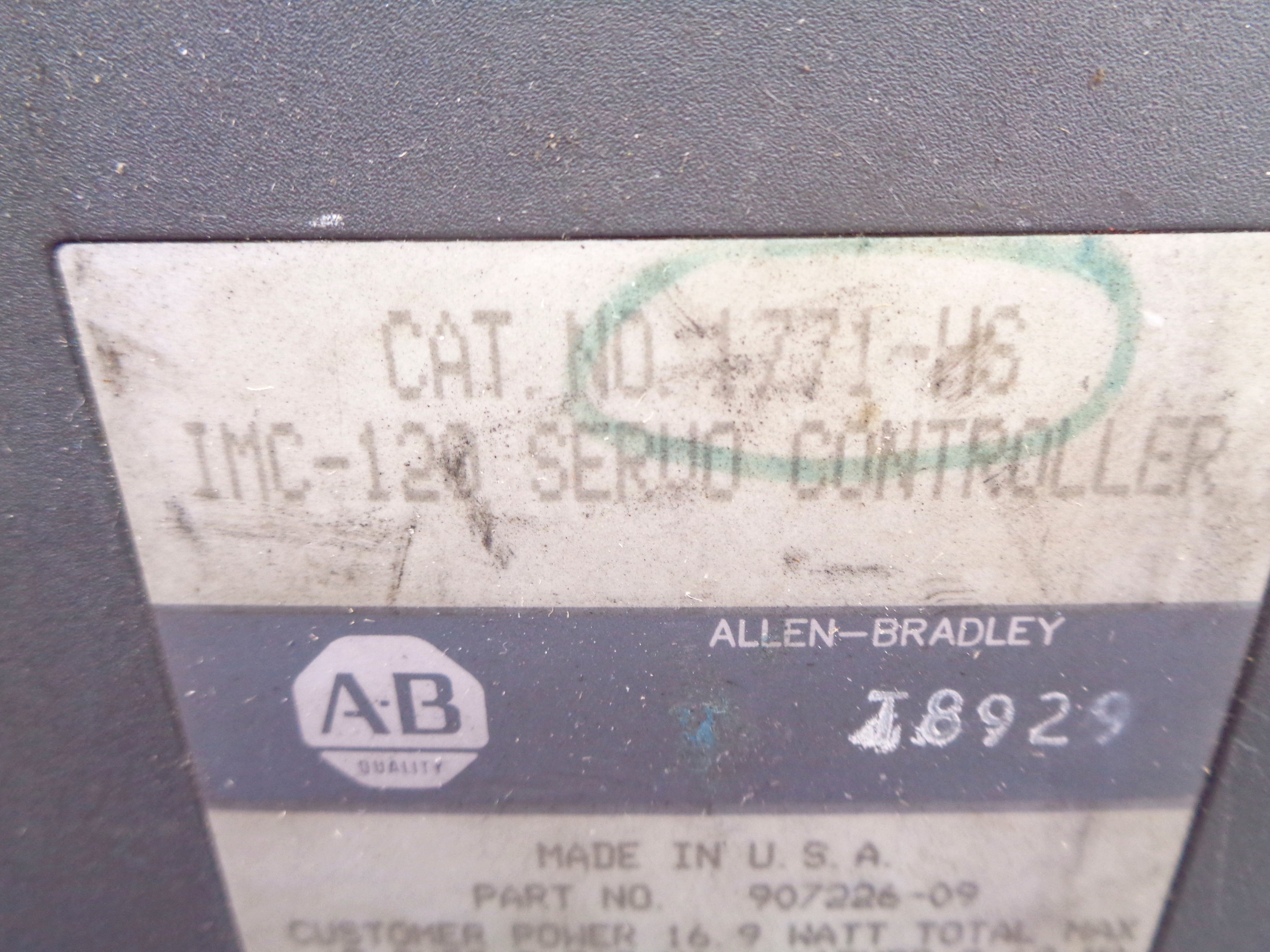 ALLEN BRADLEY 1771-HS SER. A F/W 2.0 UNMP