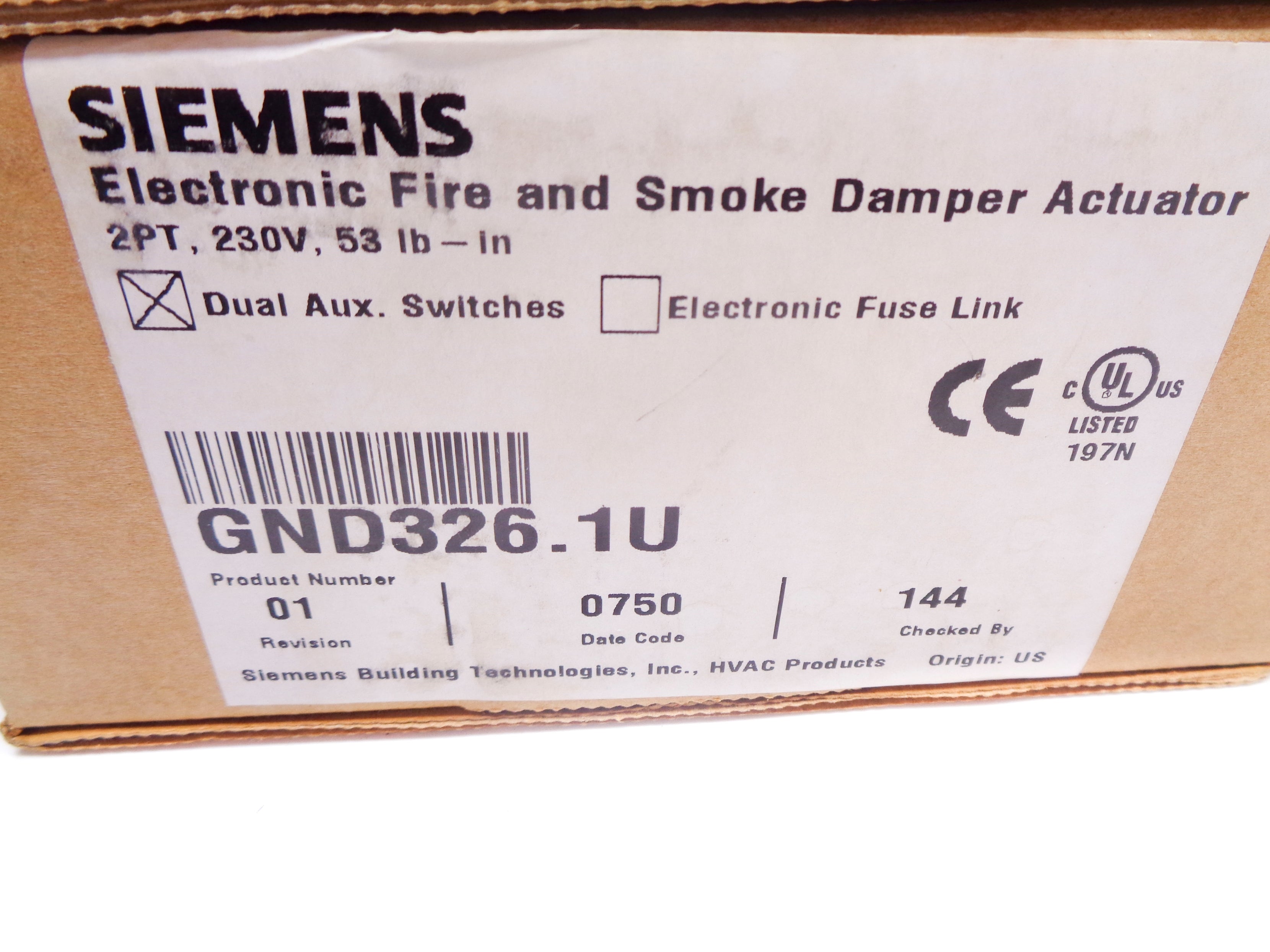 SIEMENS GND326.1U NSMP