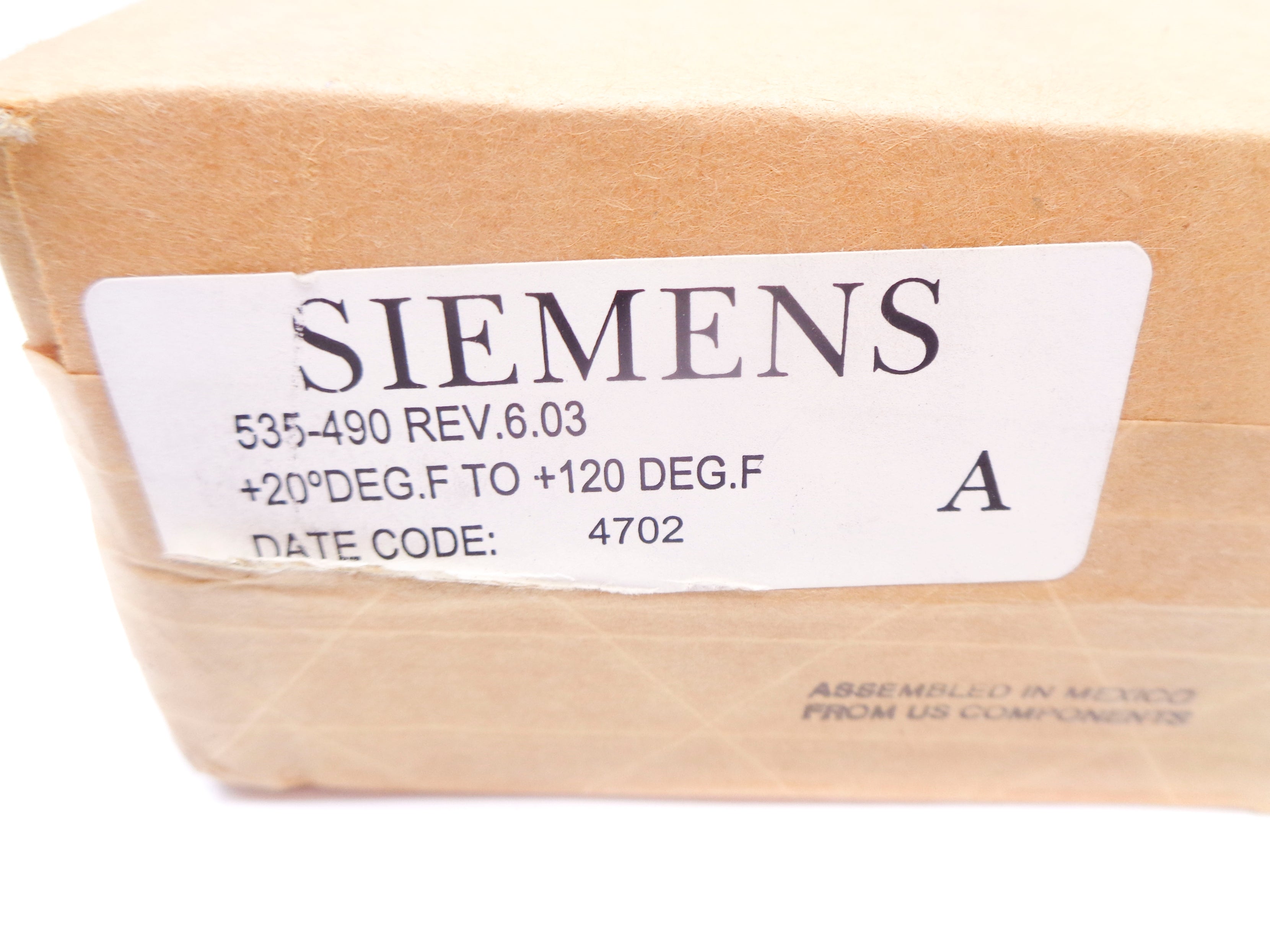 SIEMENS 535-490 NSFS