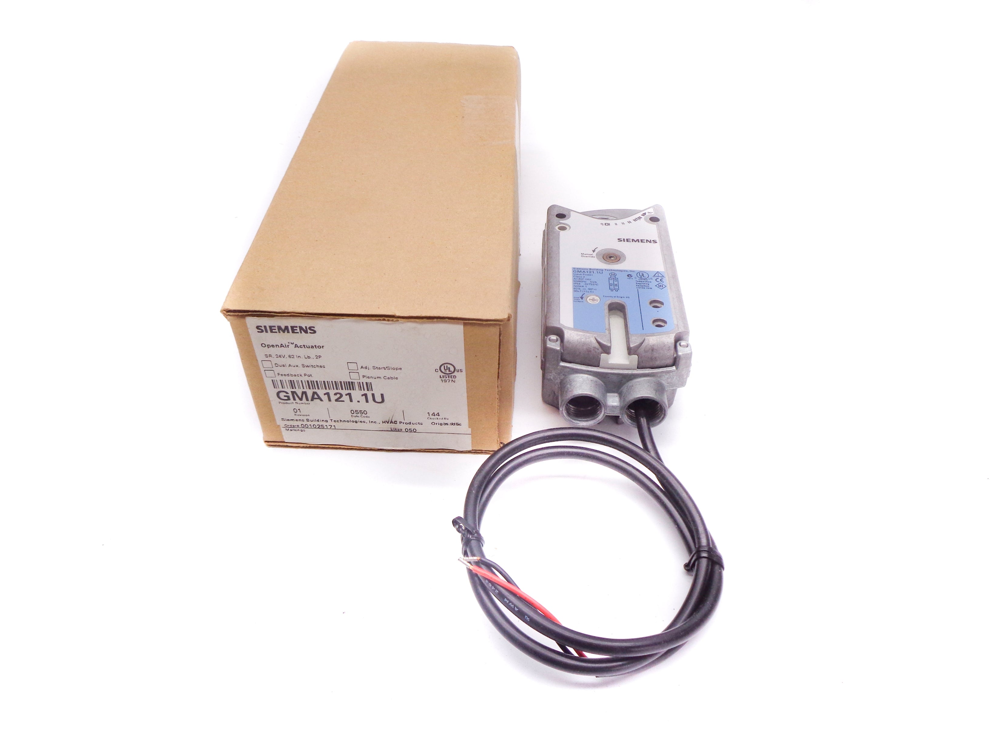SIEMENS GMA121.1U NSMP