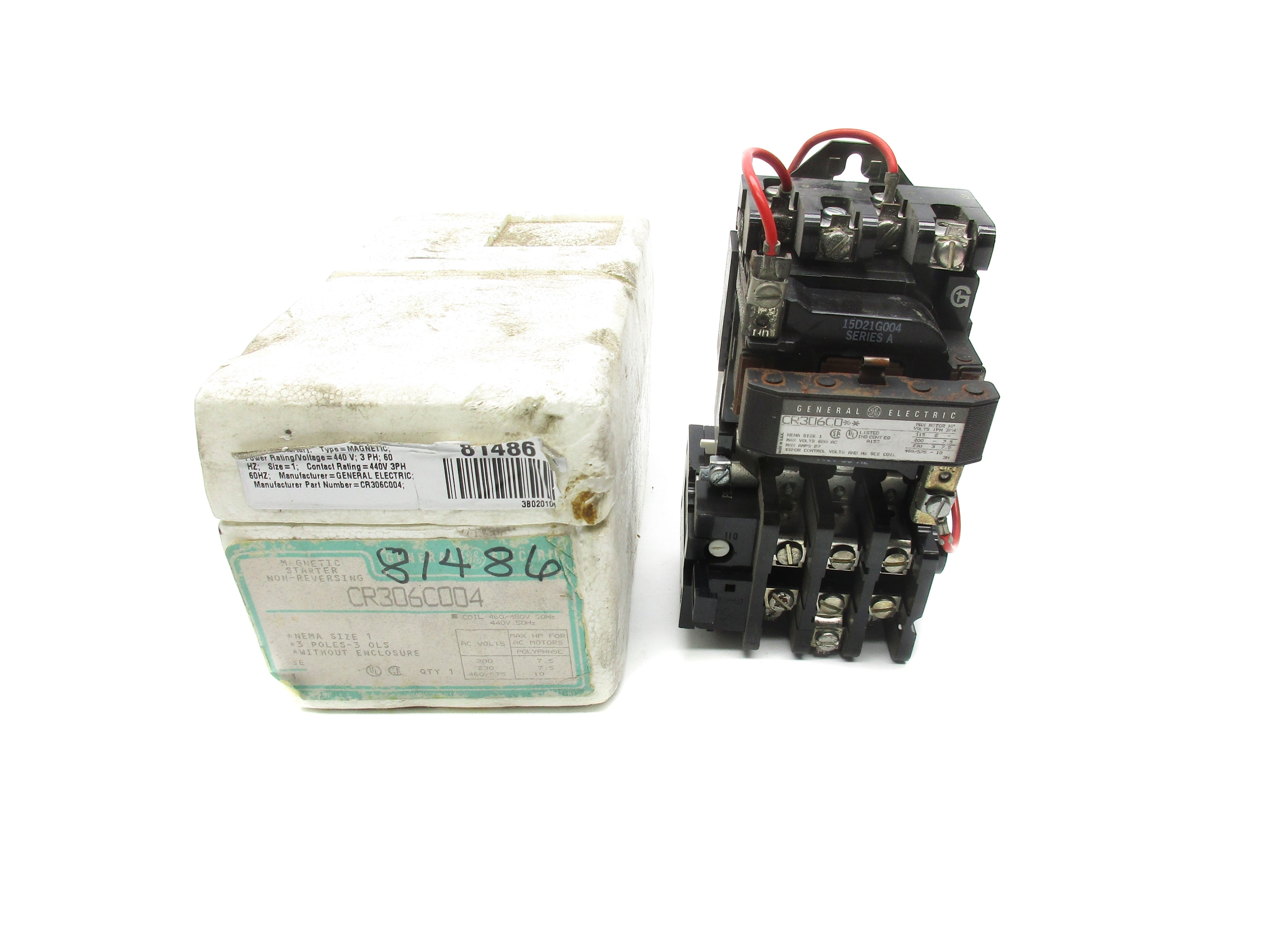 GENERAL ELECTRIC CR306C004 NSMP