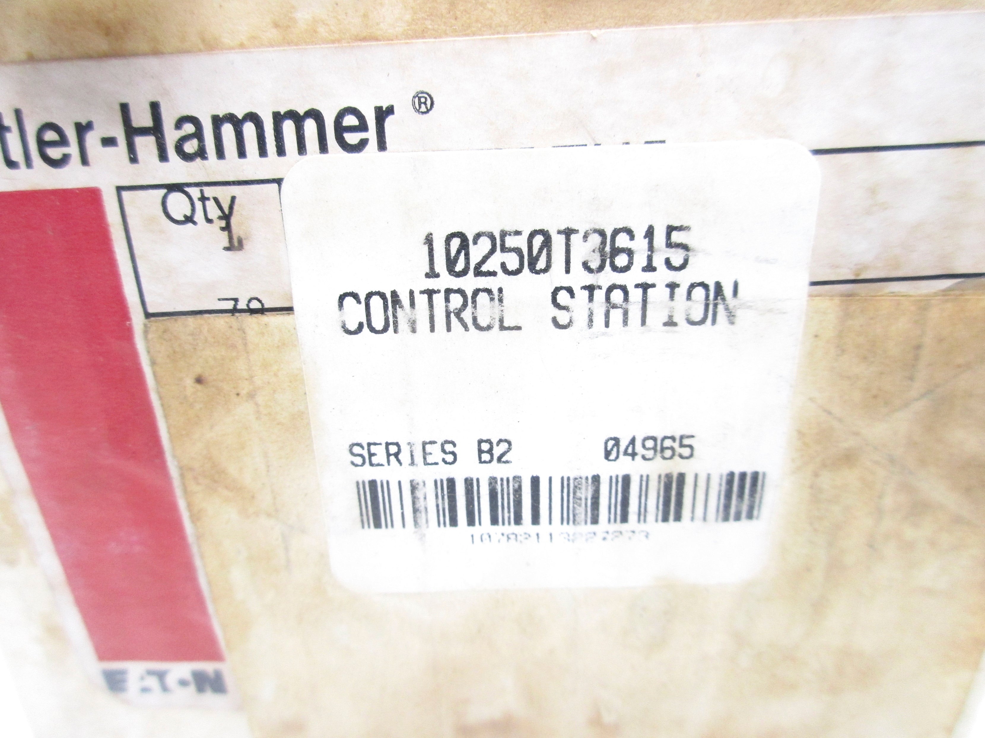 CUTLER HAMMER 10250T3615 SER. B2 NSMP