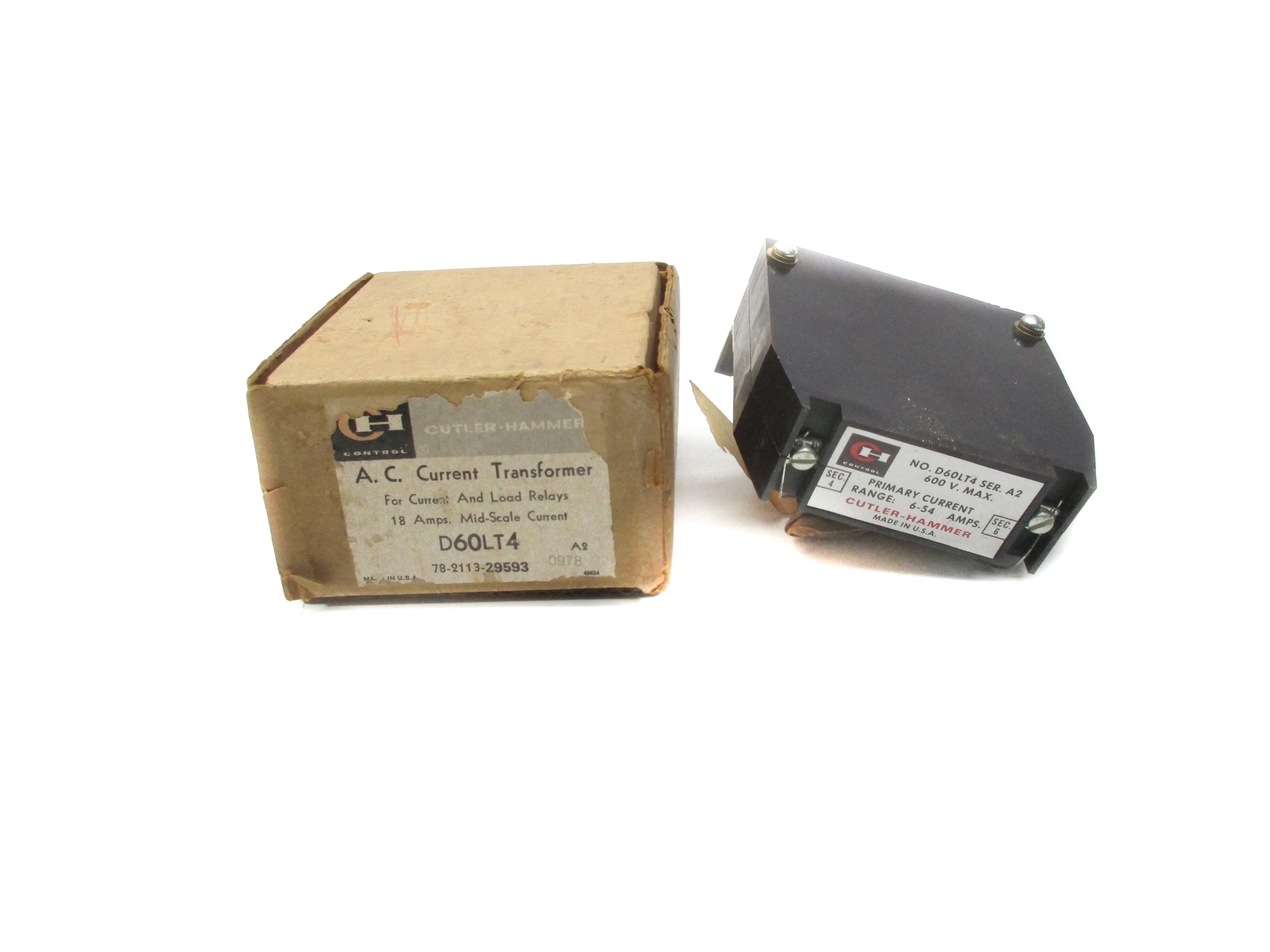 CUTLER HAMMER D60LT4 SER. A2 NSMP