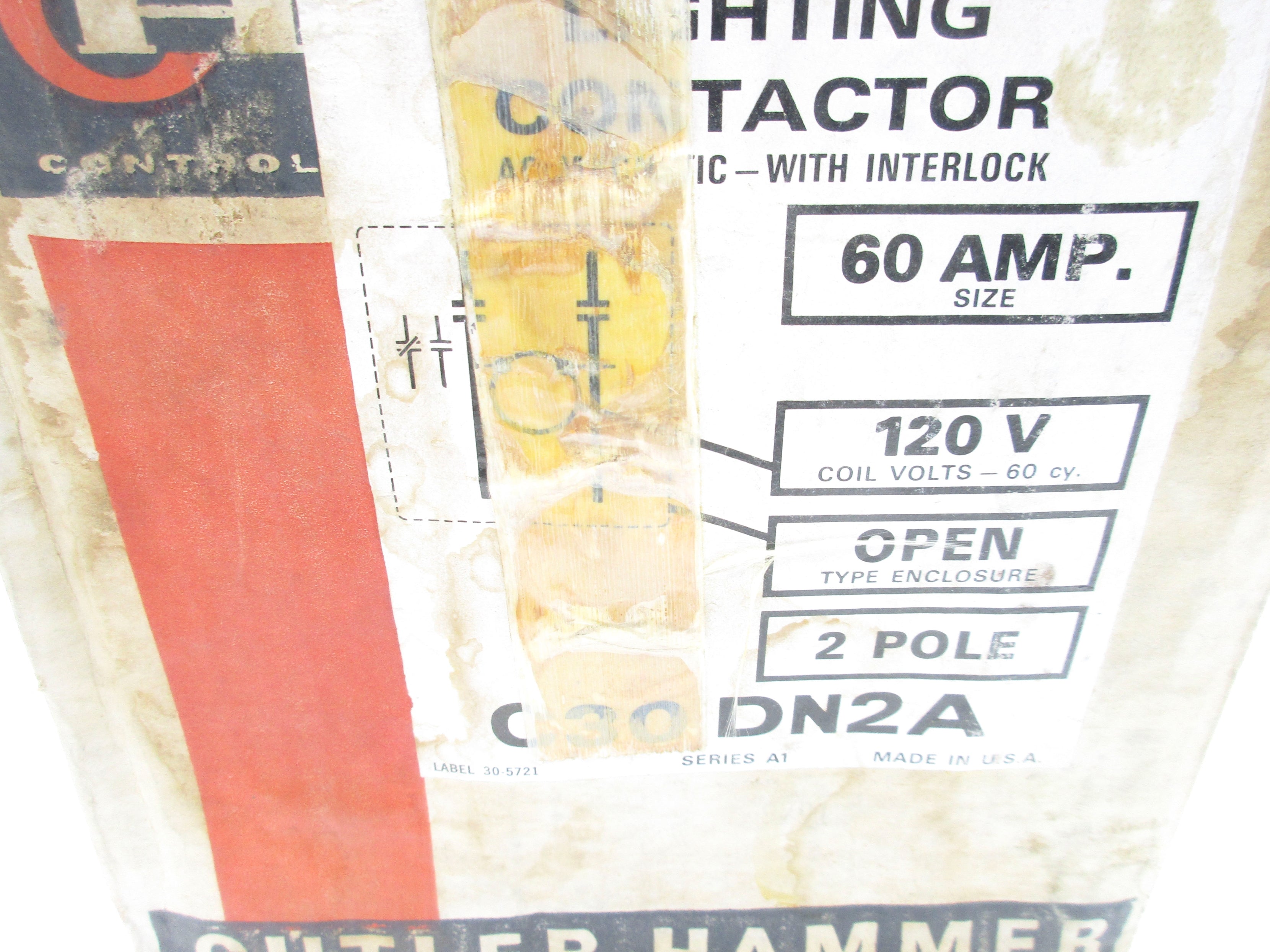 CUTLER HAMMER C30DN2A SER. A1 120V NSMP