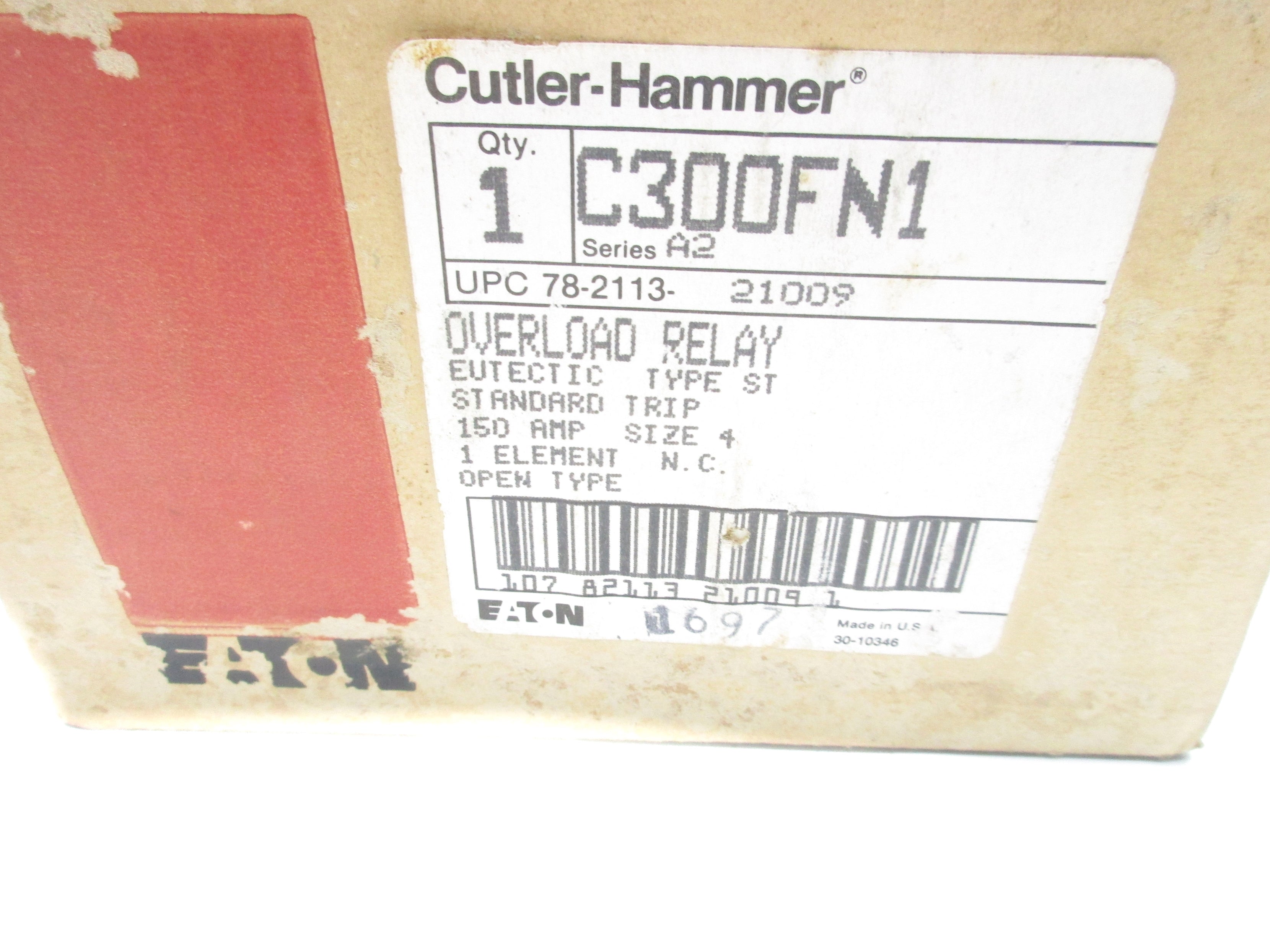 CUTLER HAMMER C300FN1 SER. A2 150A NSMP